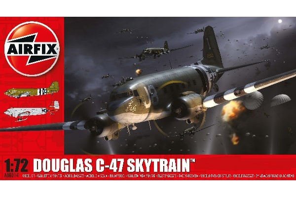 AIRFIX Douglas C-47A/D Skytrain i gruppen SPORT, FRITID & HOBBY / Hobby / Plastik modeller / Fly & Helikoptere hos TP E-commerce Nordic AB (C29559)