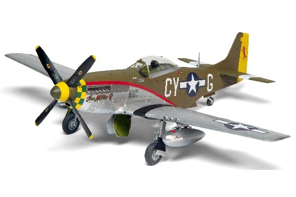 AIRFIX North American P-51D Mustang i gruppen SPORT, FRITID & HOBBY / Hobby / Plastik modeller / Fly & Helikoptere hos TP E-commerce Nordic AB (C29561)