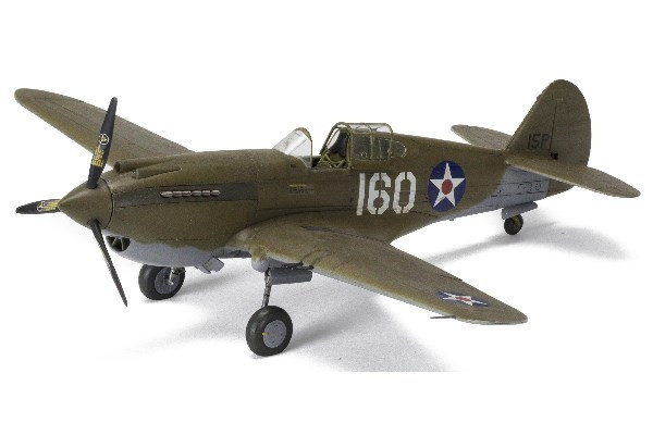 AIRFIX Curtiss P-40B Warhawk i gruppen SPORT, FRITID & HOBBY / Hobby / Plastik modeller / Fly & Helikoptere hos TP E-commerce Nordic AB (C29587)