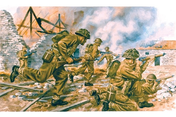 AIRFIX WWII British Infantry i gruppen SPORT, FRITID & HOBBY / Hobby / Plastik modeller / Figurer hos TP E-commerce Nordic AB (C29608)