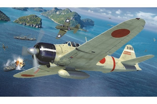 AIRFIX Mitsubishi A6M2b Zero i gruppen SPORT, FRITID & HOBBY / Hobby / Plastik modeller / Fly & Helikoptere hos TP E-commerce Nordic AB (C29619)