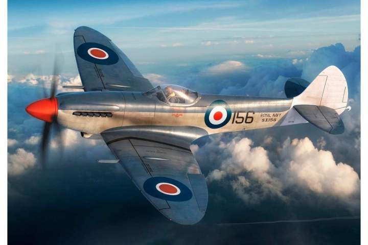 AIRFIX Supermarine Seafire F.XVII 1:48 i gruppen SPORT, FRITID & HOBBY / Hobby / Plastik modeller / Fly & Helikoptere hos TP E-commerce Nordic AB (C29634)