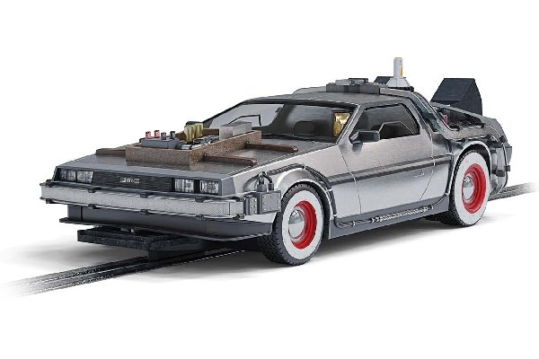 SCALEXTRIC Back to the Future 3 Time Machine i gruppen LEGETØJ, BØRN & BABY / Radiostyrede / Bilbaner / Bilar hos TP E-commerce Nordic AB (C29652)