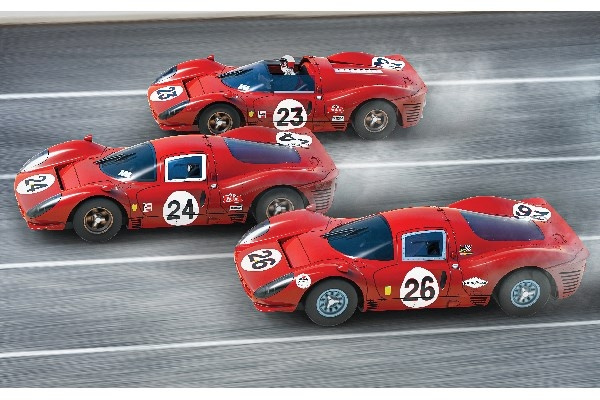 SCALEXTRIC 1967 Daytona 24 triple pack 1:32 i gruppen LEGETØJ, BØRN & BABY / Radiostyrede / Bilbaner / Bilar hos TP E-commerce Nordic AB (C29710)