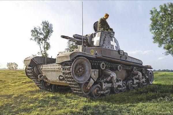 Italeri 1:72 Panzerkampfwagen 35 (t) i gruppen SPORT, FRITID & HOBBY / Hobby / Plastik modeller / Militære køretøjer (land) hos TP E-commerce Nordic AB (C29751)