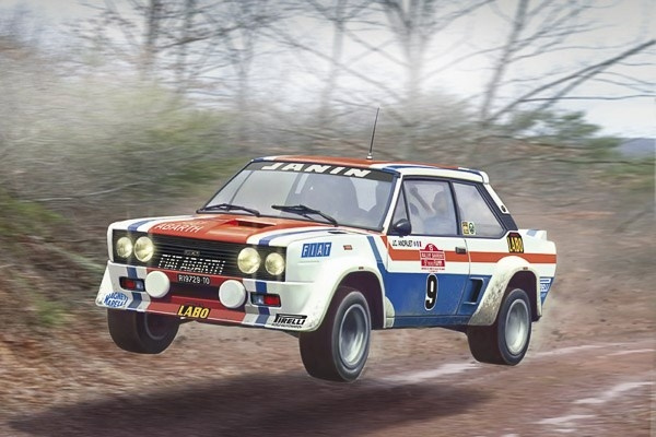 ITALERI 1:24 Fiat 131 Abarth 1977 San Remo Rally Winner i gruppen SPORT, FRITID & HOBBY / Hobby / Plastik modeller / Biler hos TP E-commerce Nordic AB (C29769)