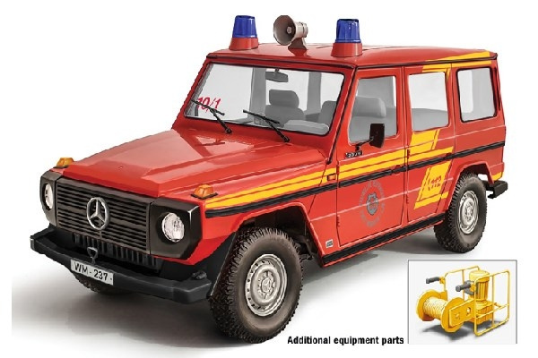 ITALERI 1:24 Mercedes Benz G230 Feuerwehr i gruppen SPORT, FRITID & HOBBY / Hobby / Plastik modeller / Biler hos TP E-commerce Nordic AB (C29780)