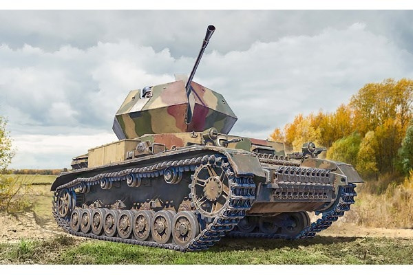 ITALERI 1:35 Flakpanzer IV Ostwind i gruppen SPORT, FRITID & HOBBY / Hobby / Plastik modeller / Militære køretøjer (land) hos TP E-commerce Nordic AB (C29813)