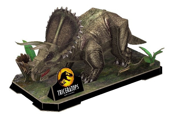 Revell 3D puzzle, Jurassic World Dominion, Triceratops i gruppen SPORT, FRITID & HOBBY / Hobby / Plastik modeller / Figurer hos TP E-commerce Nordic AB (C29850)