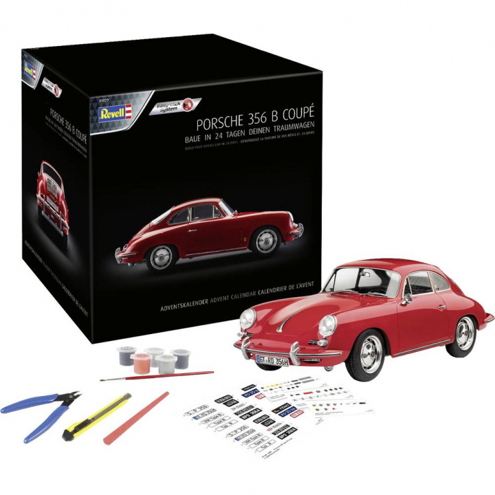 Revell Advent Calendar, \'Porsche 356\' (easy-click) i gruppen LEGETØJ, BØRN & BABY / Legetøj / Advent kalendere hos TP E-commerce Nordic AB (C29860)