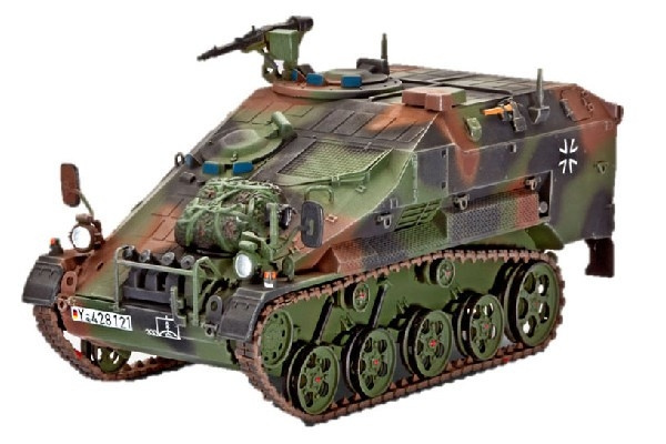 Revell Wiesel 2 LeFlaSys BF/UF i gruppen SPORT, FRITID & HOBBY / Hobby / Plastik modeller / Militære køretøjer (land) hos TP E-commerce Nordic AB (C29890)