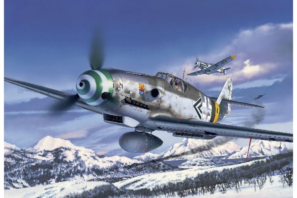 Revell Messerschmitt Bf109G-6 (easy-click) 1:32 i gruppen SPORT, FRITID & HOBBY / Hobby / Plastik modeller / Fly & Helikoptere hos TP E-commerce Nordic AB (C29902)