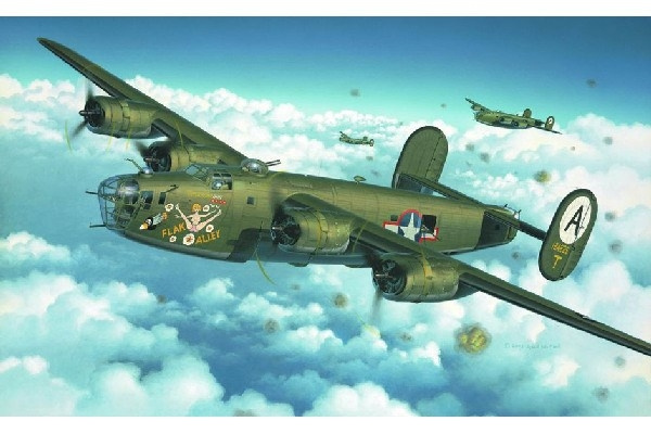 Revell B-24D Liberator i gruppen SPORT, FRITID & HOBBY / Hobby / Plastik modeller / Fly & Helikoptere hos TP E-commerce Nordic AB (C29917)