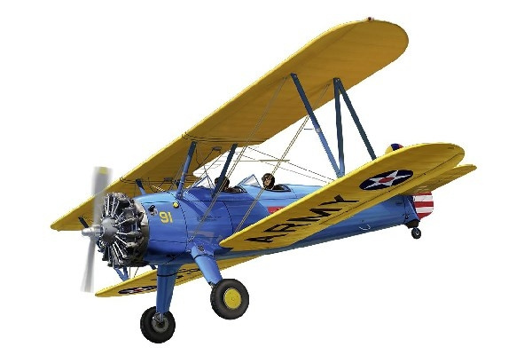 Revell Stearman PT-17 Kaydet i gruppen SPORT, FRITID & HOBBY / Hobby / Plastik modeller / Fly & Helikoptere hos TP E-commerce Nordic AB (C29919)