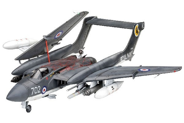 Revell De Havilland Sea Vixen FAW 2 70th Anniversary 1:72 i gruppen SPORT, FRITID & HOBBY / Hobby / Plastik modeller / Fly & Helikoptere hos TP E-commerce Nordic AB (C29928)