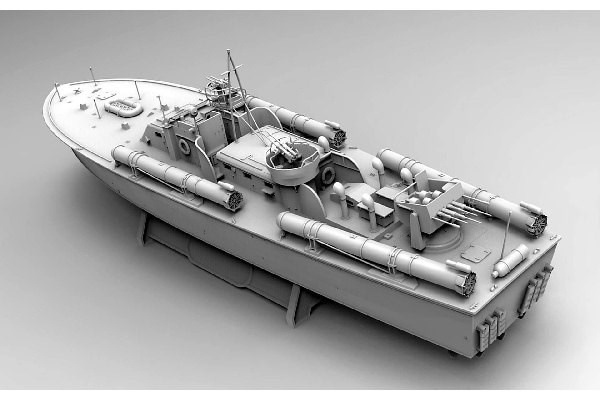 Revell Patrol Torpedo Boat PT-559 / PT-160 i gruppen SPORT, FRITID & HOBBY / Hobby / Plastik modeller / Skib hos TP E-commerce Nordic AB (C29932)