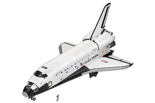 Revell Gift Set Space Shuttle 40th Anniversary 1:72 i gruppen SPORT, FRITID & HOBBY / Hobby / Plastik modeller / Sci-Fi hos TP E-commerce Nordic AB (C29949)