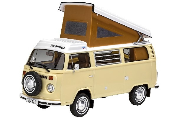 Revell 1:24 VW T2 Camper (easy click) model kit i gruppen SPORT, FRITID & HOBBY / Hobby / Plastik modeller / Biler hos TP E-commerce Nordic AB (C29963)