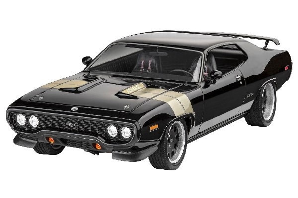 Revell Fast & Furious - Dominic\'s 1971 Plymouth GTX 1:25 i gruppen SPORT, FRITID & HOBBY / Hobby / Plastik modeller / Biler hos TP E-commerce Nordic AB (C29969)