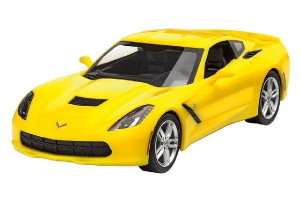 Revell 2014 Corvette Stingrey (easy-click) i gruppen SPORT, FRITID & HOBBY / Hobby / Plastik modeller / Biler hos TP E-commerce Nordic AB (C29982)