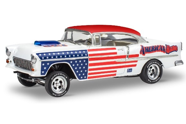 Revell \'55 Chevy Bel Air \'\'Street Machine\'\' i gruppen SPORT, FRITID & HOBBY / Hobby / Plastik modeller / Biler hos TP E-commerce Nordic AB (C29987)