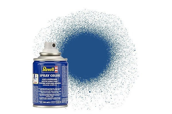 Revell Spray blue, mat 100 ml i gruppen SPORT, FRITID & HOBBY / Hobby / Hobbyfarver / Revell / Spraymaling hos TP E-commerce Nordic AB (C30065)