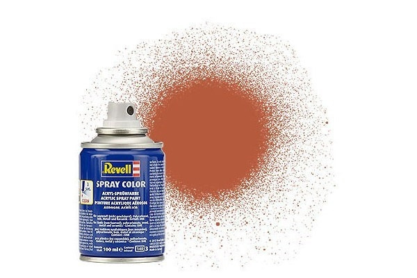 Revell Spray brown, mat 100 ml i gruppen SPORT, FRITID & HOBBY / Hobby / Hobbyfarver / Revell / Spraymaling hos TP E-commerce Nordic AB (C30069)