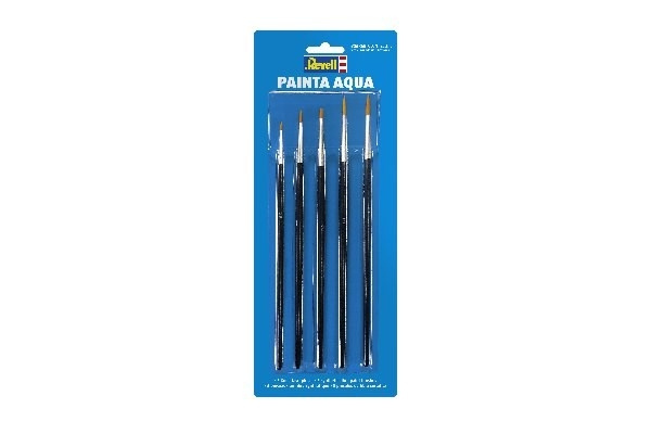 Revell Painta Aqua 5pcs brush set i gruppen SPORT, FRITID & HOBBY / Hobby / Hobbyfarver / Revell / Børster og tilbehør hos TP E-commerce Nordic AB (C30117)