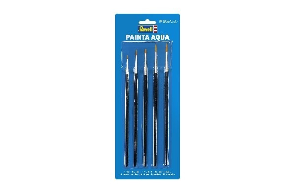 Revell Painta Aqua 5pcs brush set i gruppen SPORT, FRITID & HOBBY / Hobby / Hobbyfarver / Revell / Børster og tilbehør hos TP E-commerce Nordic AB (C30117)