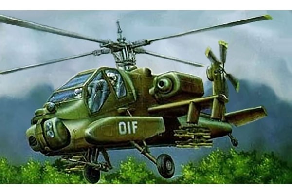 Revell Model Set AH-64A Apache i gruppen SPORT, FRITID & HOBBY / Hobby / Plastik modeller / Fly & Helikoptere hos TP E-commerce Nordic AB (C30150)