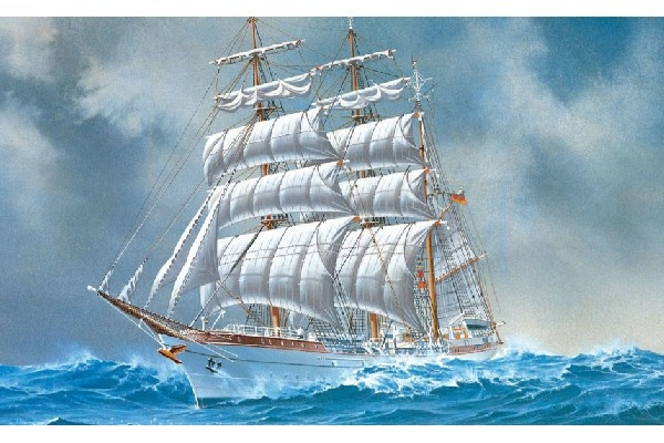 Revell Model Set Gorch Fock i gruppen SPORT, FRITID & HOBBY / Hobby / Plastik modeller / Skib hos TP E-commerce Nordic AB (C30165)