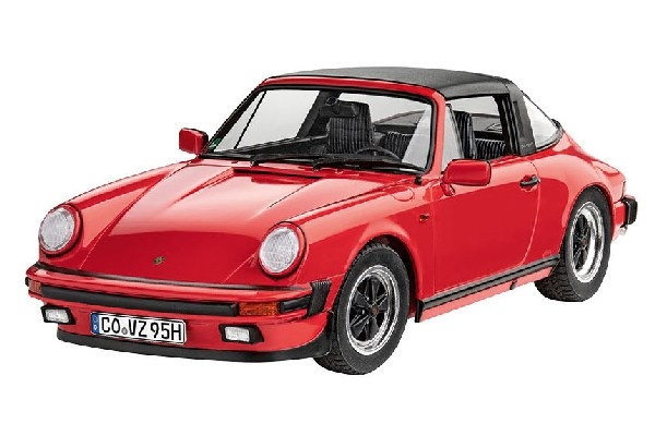 Revell Model Set Porsche 911 Carrera 3.2 Targa (G-Model) i gruppen SPORT, FRITID & HOBBY / Hobby / Plastik modeller / Biler hos TP E-commerce Nordic AB (C30175)