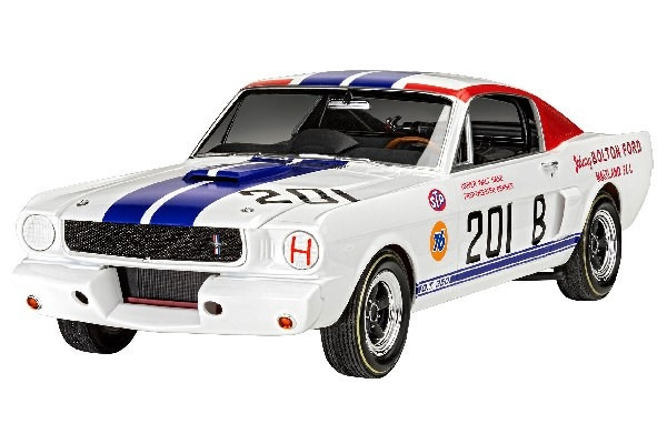 Revell Model Set 1965 Shelby GT 350 R 1:24 i gruppen SPORT, FRITID & HOBBY / Hobby / Plastik modeller / Biler hos TP E-commerce Nordic AB (C30187)