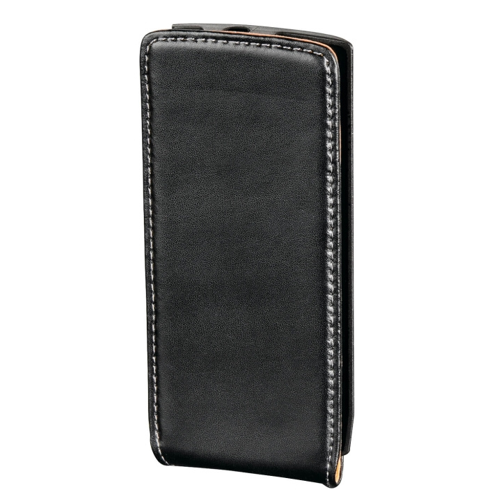 HAMA Mobiltaske Samsung Wave II Flip-Front Sort Læder i gruppen SMARTPHONES & TABLETS / Mobil Beskyttelse / Samsung hos TP E-commerce Nordic AB (C30203)