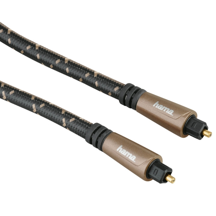 Hama Kabel Audio Optisk Pro Svart 1.5m i gruppen HJEMMEELEKTRONIK / Kabler og adaptere / Audio Digital hos TP E-commerce Nordic AB (C30208)