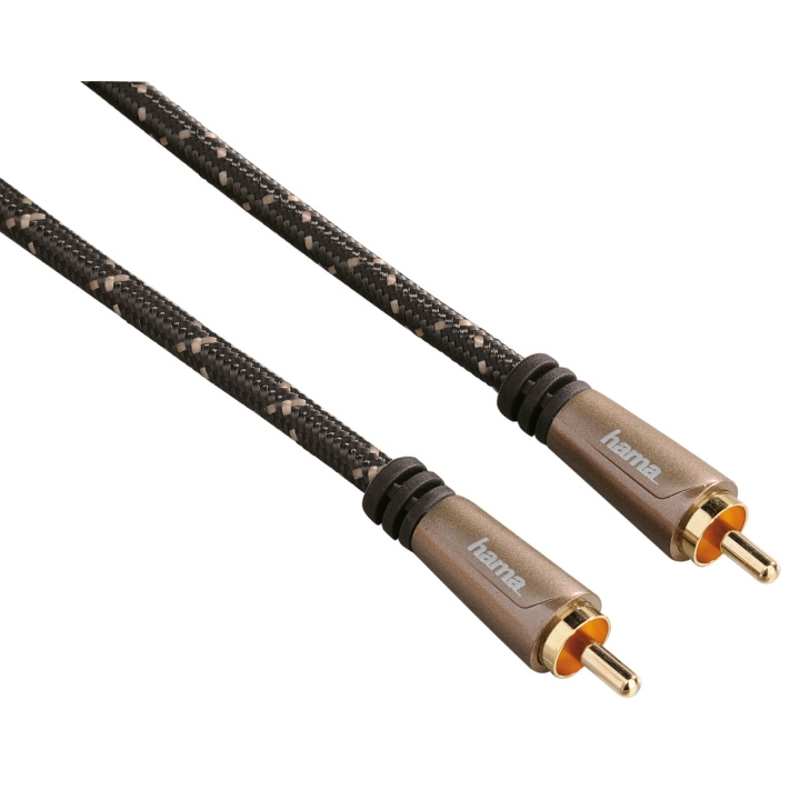 Hama Kabel Audio Digital RCA Pro Svart 3m i gruppen HJEMMEELEKTRONIK / Kabler og adaptere / RCA / Kabler hos TP E-commerce Nordic AB (C30209)