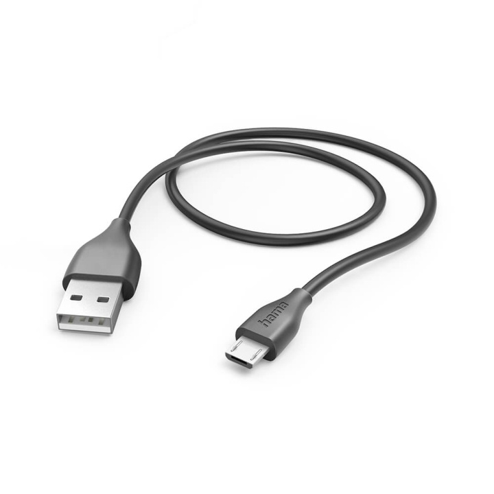 Hama Ladekabel USB-A til Micro-USB Sort 1,5m i gruppen SMARTPHONES & TABLETS / Opladere og kabler / Kabler / Kabler microUSB hos TP E-commerce Nordic AB (C30217)