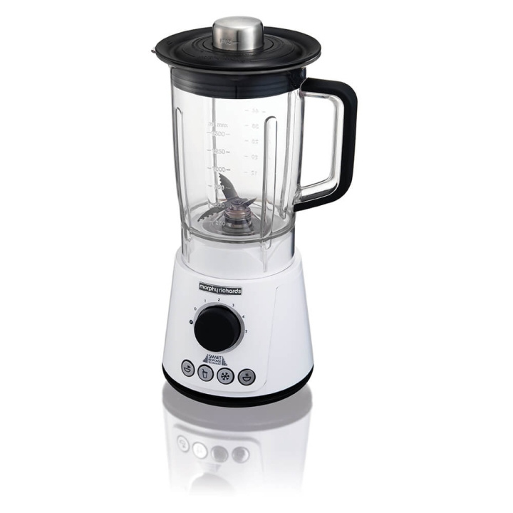 Morphy Richards Blender Total Control 600W Hvid i gruppen HJEM, HUS & HAVE / Husholdningsapparater / Foodprocessor og køkkenassistenter / Mixer & Blender hos TP E-commerce Nordic AB (C30248)