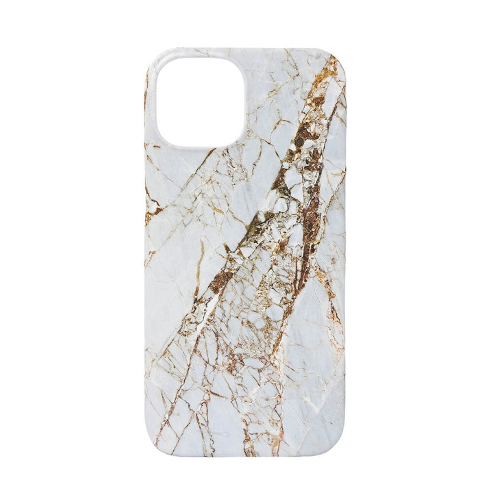 ONSALA Mobilcover MagSeries White Rhino Marble - iPhone 15 i gruppen SMARTPHONES & TABLETS / Mobil Beskyttelse / Apple / iPhone 15 hos TP E-commerce Nordic AB (C30256)