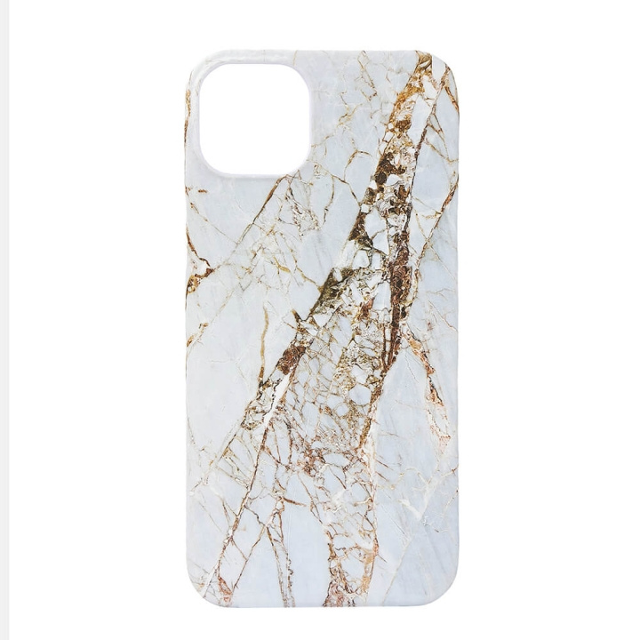 ONSALA Mobilcover MagSeries White Rhino Marble - iPhone 15 Plus i gruppen SMARTPHONES & TABLETS / Mobil Beskyttelse / Apple / iPhone 15 hos TP E-commerce Nordic AB (C30257)
