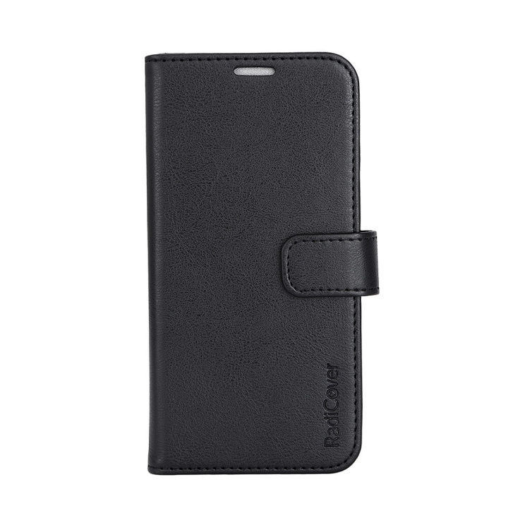 Radicover Flipcov Anti Radiation RFID 3 card MagS iPhone 15 Black PU i gruppen SMARTPHONES & TABLETS / Mobil Beskyttelse / Apple / iPhone 15 hos TP E-commerce Nordic AB (C30269)
