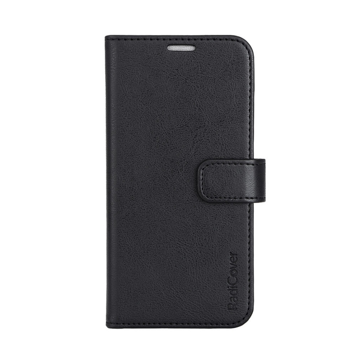 Radicover Mobilcover med Strålingsbeskyttelse PU MagS RFID Sort - iPhone 15 Pro i gruppen SMARTPHONES & TABLETS / Mobil Beskyttelse / Apple / iPhone 15 hos TP E-commerce Nordic AB (C30271)