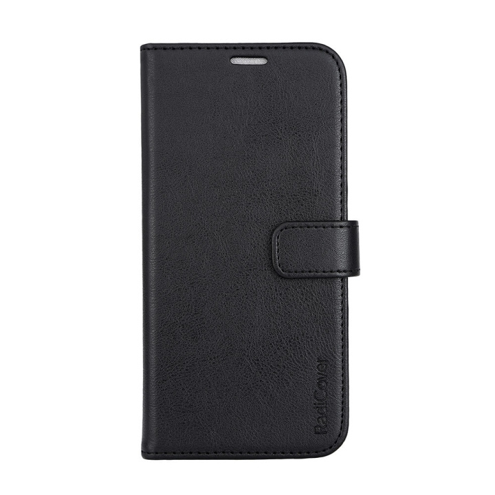 Radicover Mobilcover Strålningsbeskyttelse PU MagS RFID Sort - iPhone 15 Pro Max i gruppen SMARTPHONES & TABLETS / Mobil Beskyttelse / Apple / iPhone 15 hos TP E-commerce Nordic AB (C30272)