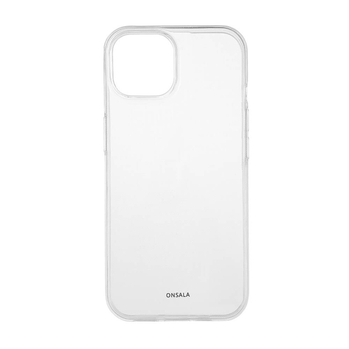 ONSALA Mobilcover Genbrugt TPU Transparent - iPhone 15 i gruppen SMARTPHONES & TABLETS / Mobil Beskyttelse / Apple / iPhone 15 hos TP E-commerce Nordic AB (C30276)