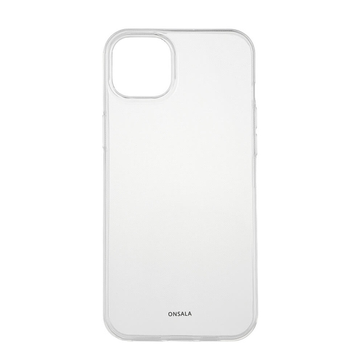 ONSALA Mobilcover Genbrugt TPU Transparent - iPhone 15 Plus i gruppen SMARTPHONES & TABLETS / Mobil Beskyttelse / Apple / iPhone 15 hos TP E-commerce Nordic AB (C30277)