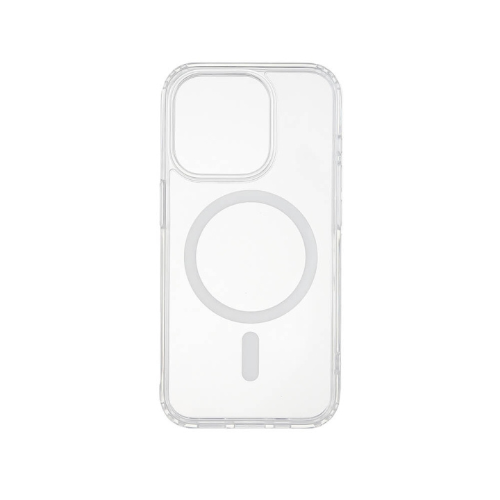 ONSALA Mobilcover TPU MagSeries Transparent - iPhone 15 Pro i gruppen SMARTPHONES & TABLETS / Mobil Beskyttelse / Apple / iPhone 15 hos TP E-commerce Nordic AB (C30281)