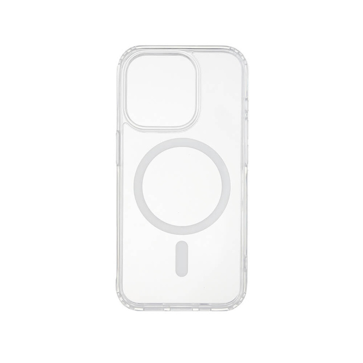Onsala Mobilcover TPE/PC MagSeries Transparent - iPhone 15 Pro i gruppen SMARTPHONES & TABLETS / Mobil Beskyttelse / Apple / iPhone 15 hos TP E-commerce Nordic AB (C30281)