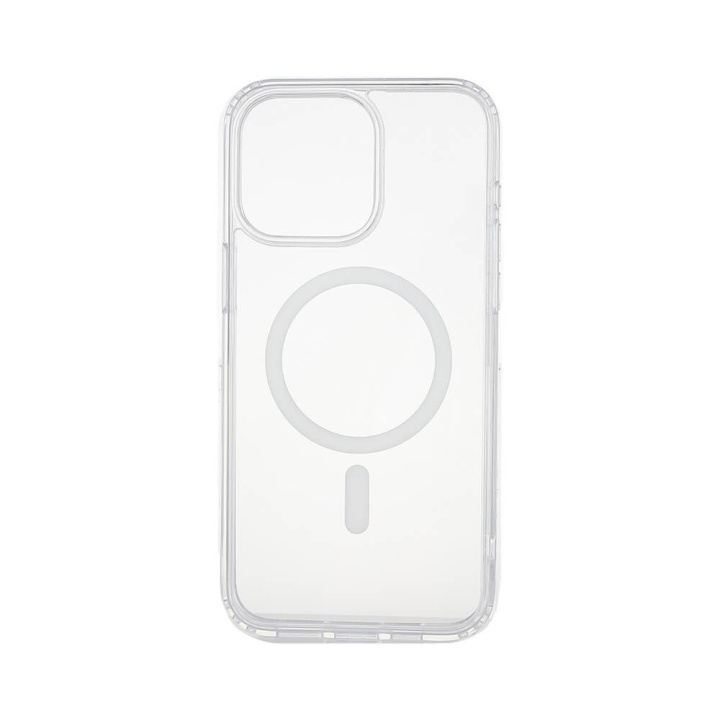 ONSALA Mobilcover TPU MagSeries Transparent - iPhone 15 Pro Max i gruppen SMARTPHONES & TABLETS / Mobil Beskyttelse / Apple / iPhone 15 hos TP E-commerce Nordic AB (C30282)