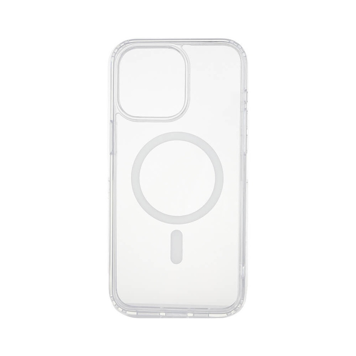 Onsala Mobilcover TPE/PC MagSeries Transparent - iPhone 15 Pro Max i gruppen SMARTPHONES & TABLETS / Mobil Beskyttelse / Apple / iPhone 15 hos TP E-commerce Nordic AB (C30282)