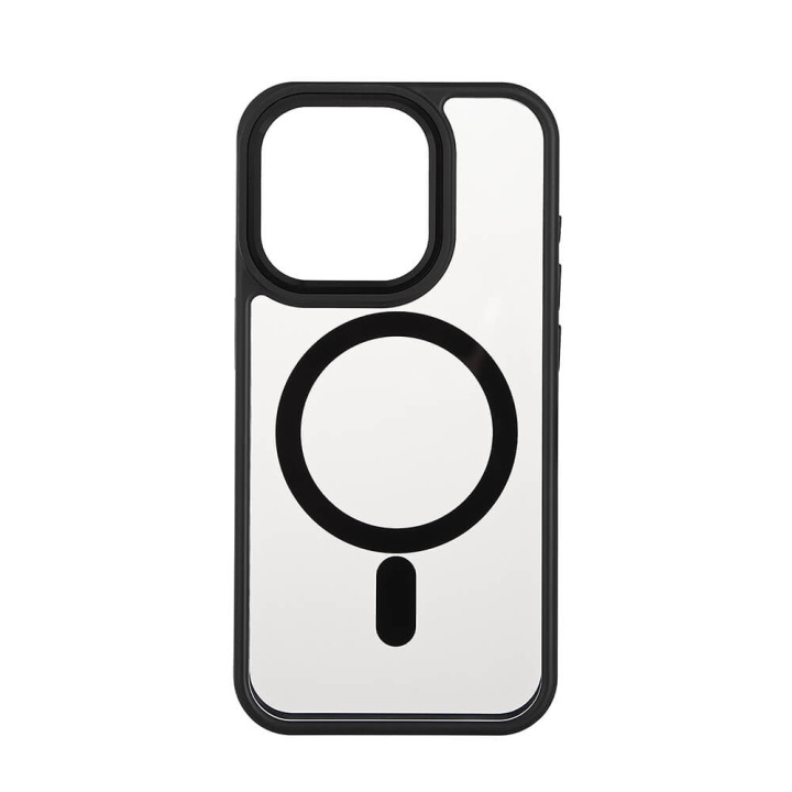 Onsala Phone Case Bumper MagSeries Black & Clear - iPhone 15 Pro i gruppen SMARTPHONES & TABLETS / Mobil Beskyttelse / Apple / iPhone 15 hos TP E-commerce Nordic AB (C30285)